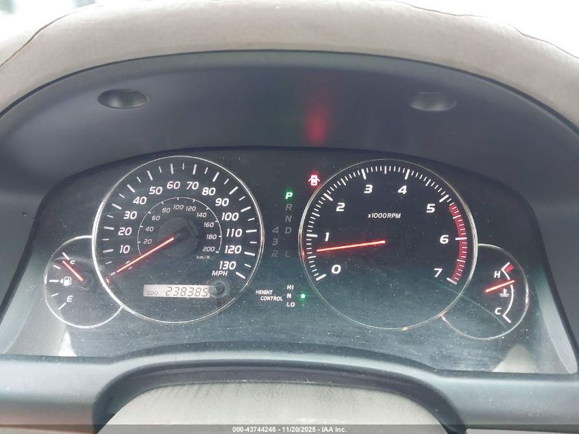 2004 Lexus Gx 470 VIN: JTJBT20X940059964 Lot: 43744246