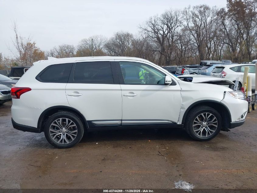 2017 Mitsubishi Outlander Se VIN: JA4AZ3A30HZ045316 Lot: 43744269