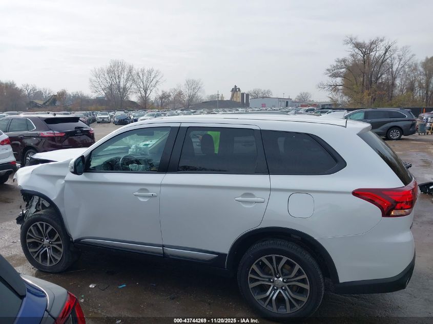2017 Mitsubishi Outlander Se VIN: JA4AZ3A30HZ045316 Lot: 43744269