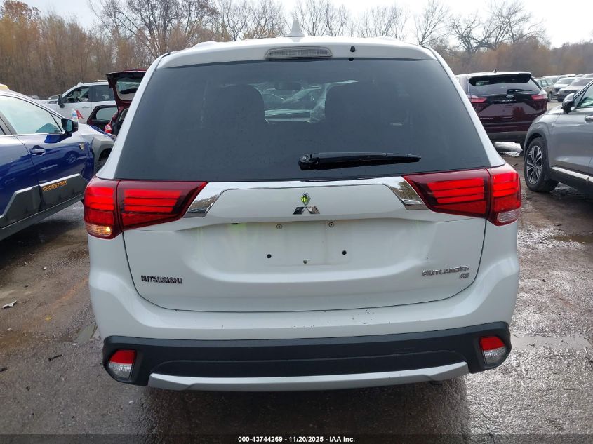 2017 Mitsubishi Outlander Se VIN: JA4AZ3A30HZ045316 Lot: 43744269