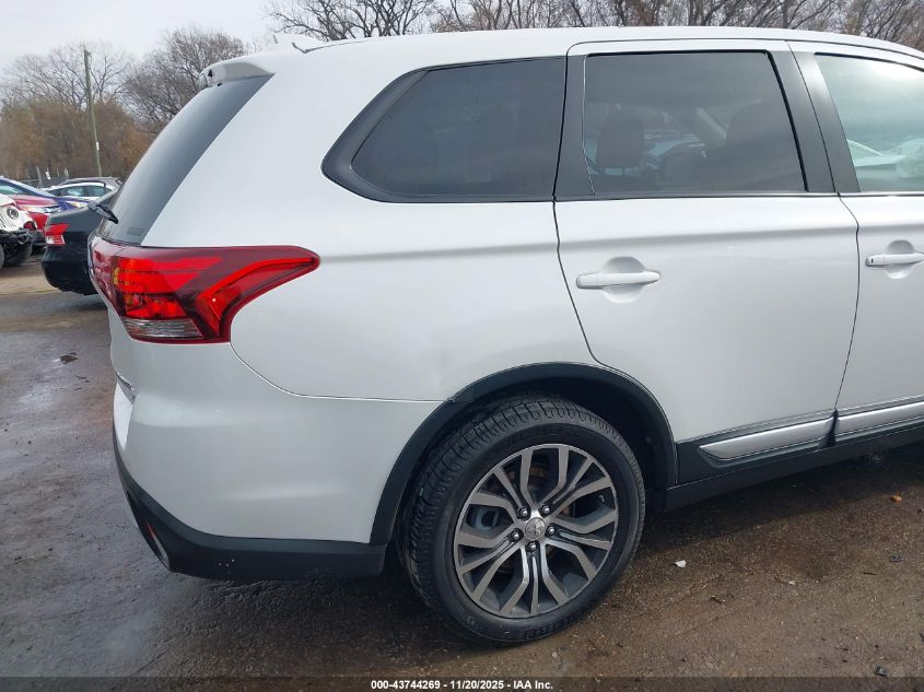 2017 Mitsubishi Outlander Se VIN: JA4AZ3A30HZ045316 Lot: 43744269