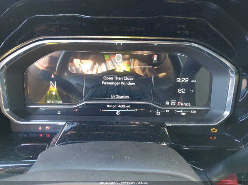 2022 GMC Sierra 1500 Slt VIN: 3GTUUDETXNG515672 Lot: 43744272