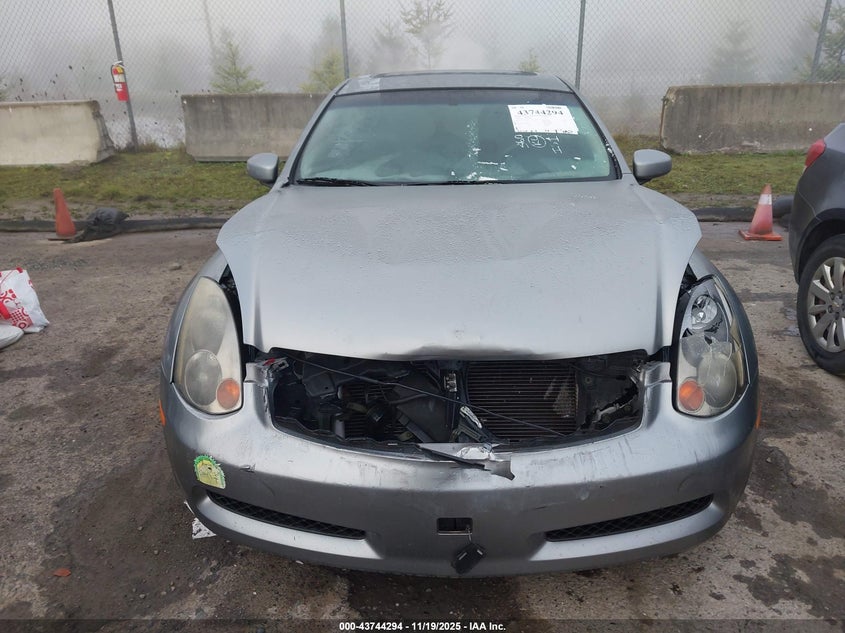2003 Infiniti G35 Base W/Leather VIN: JNKCV54E93M216233 Lot: 43744294