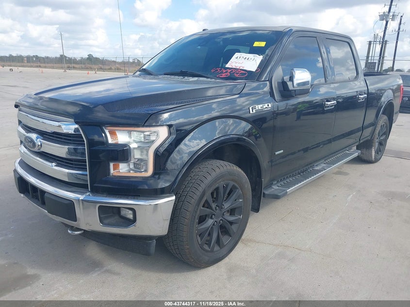2017 Ford F-150 Lariat VIN: 1FTFW1EG3HFC46926 Lot: 43744317