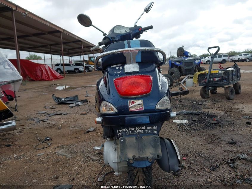 2008 Vespa Lx 50 VIN: ZAPC386B785009075 Lot: 43744319