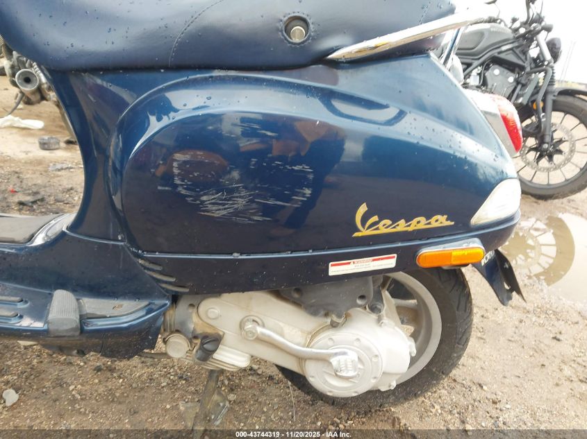 2008 Vespa Lx 50 VIN: ZAPC386B785009075 Lot: 43744319