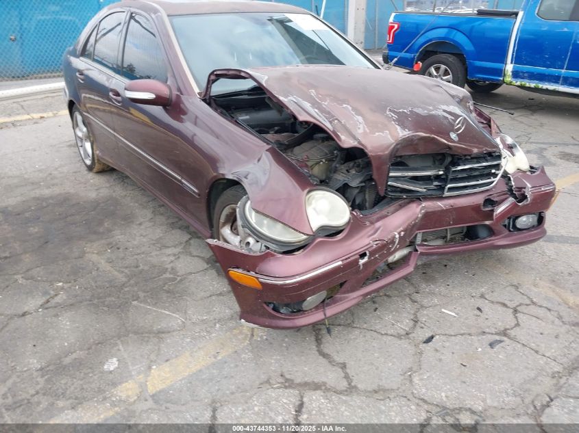 2006 Mercedes-Benz C 230 Sport VIN: WDBRF52H26F793120 Lot: 43744353