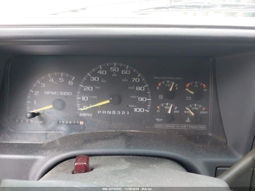 1998 GMC Sierra 1500 Sl Wideside VIN: 1GTEK14M4WZ530821 Lot: 43744352