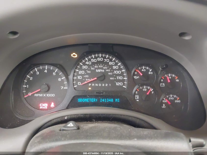 2009 Chevrolet Trailblazer Lt VIN: 1GNDT33S692100961 Lot: 43744504