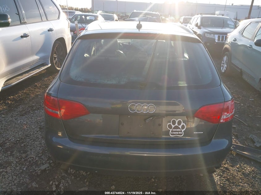 2009 Audi A4 2.0T Avant VIN: WAUGF98K59A131968 Lot: 43744524