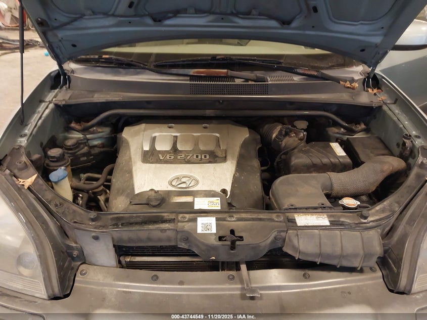 2005 Hyundai Tucson Gls/Lx VIN: KM8JN12D55U194919 Lot: 43744549