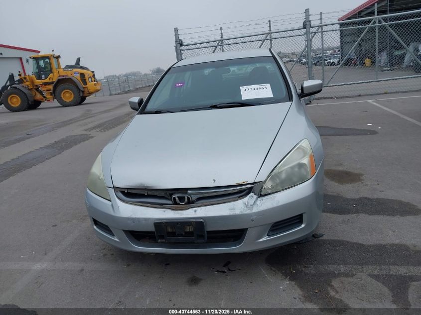 2007 Honda Accord 2.4 Lx VIN: 1HGCM56417A015153 Lot: 43744563
