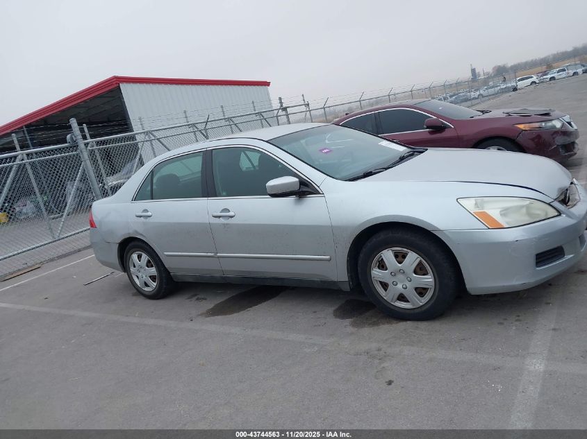 2007 Honda Accord 2.4 Lx VIN: 1HGCM56417A015153 Lot: 43744563
