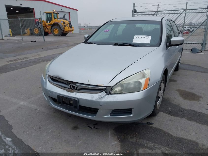2007 Honda Accord 2.4 Lx VIN: 1HGCM56417A015153 Lot: 43744563