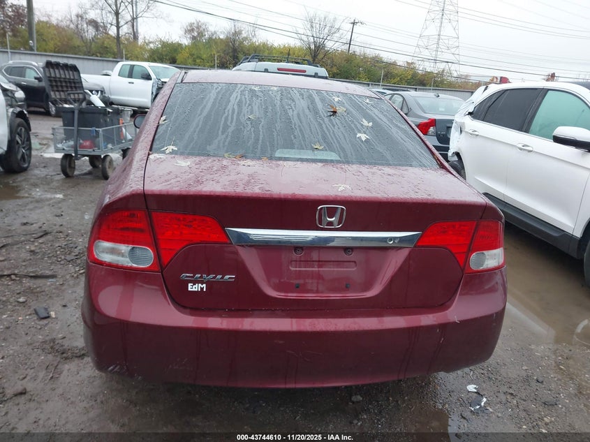 2009 Honda Civic Lx VIN: 19XFA16539E051349 Lot: 43744610