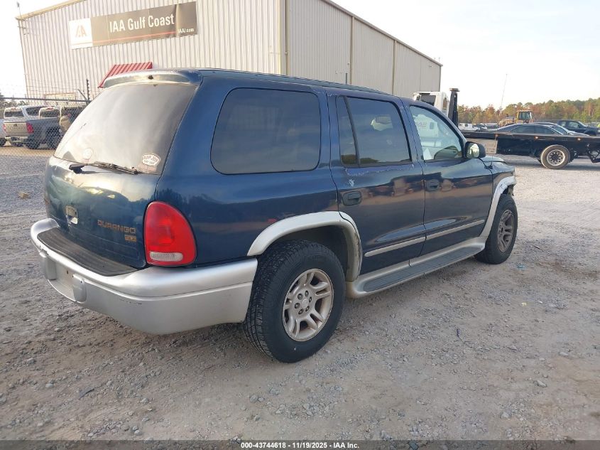 2003 Dodge Durango Slt Plus