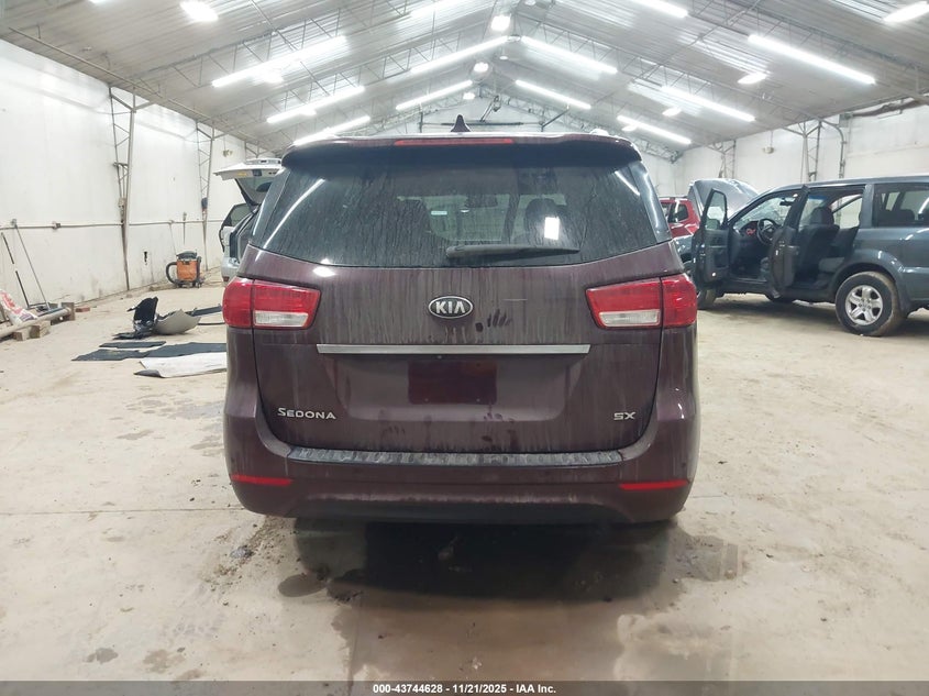 2015 Kia Sedona Sx VIN: KNDMC5C16F6019930 Lot: 43744628