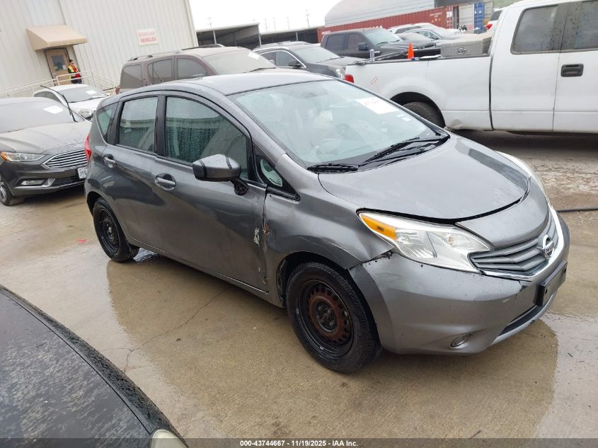 NISSAN VERSA NOTE S (SR)/S PLUS/SL/SR/SV