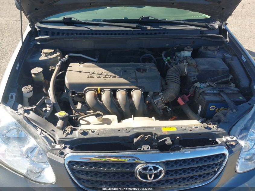 2005 Toyota Corolla Ce VIN: 1NXBR32E65Z555720 Lot: 43744678