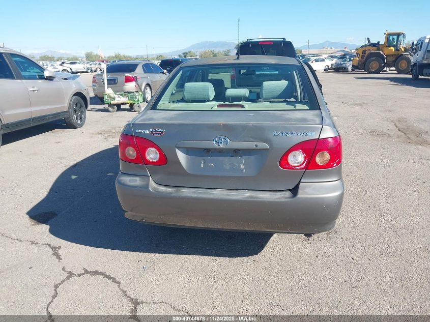 2005 Toyota Corolla Ce VIN: 1NXBR32E65Z555720 Lot: 43744678