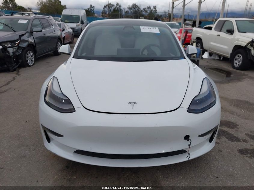 2022 Tesla Model 3 Rear-Wheel Drive VIN: 5YJ3E1EA9NF339807 Lot: 43744724