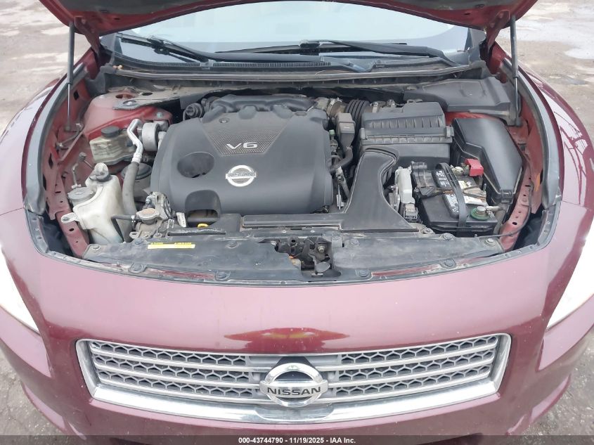2009 Nissan Maxima 3.5 Sv VIN: 1N4AA51EX9C832682 Lot: 43744790