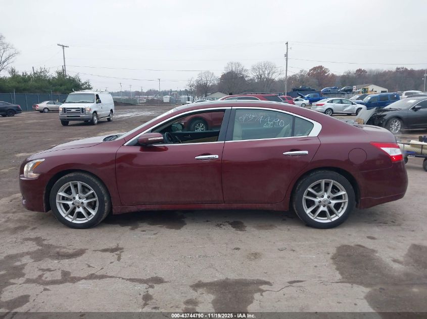 2009 Nissan Maxima 3.5 Sv VIN: 1N4AA51EX9C832682 Lot: 43744790
