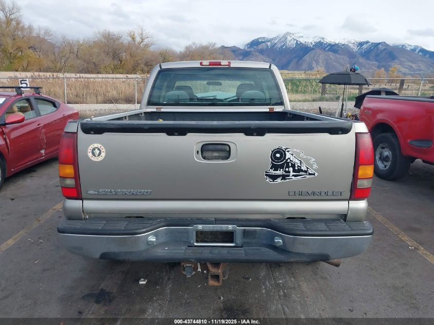 2001 Chevrolet Silverado 1500 Ls VIN: 1GCEK19V71E113338 Lot: 43744810