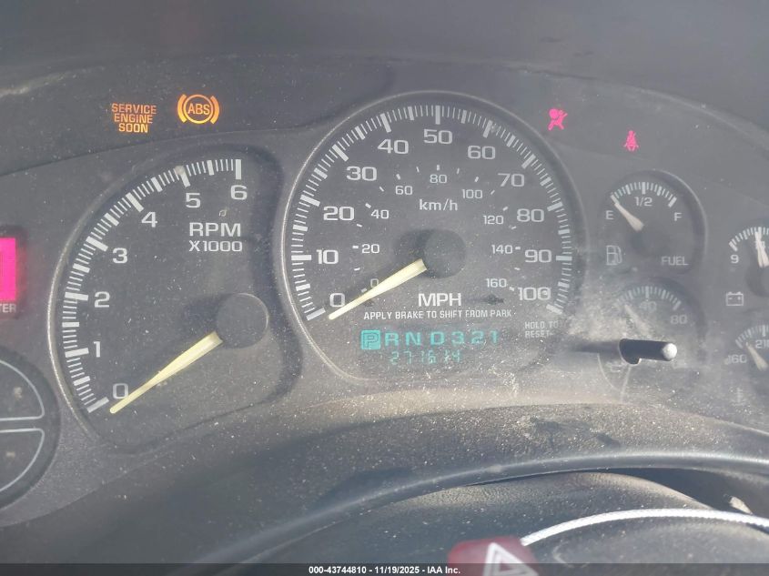 2001 Chevrolet Silverado 1500 Ls VIN: 1GCEK19V71E113338 Lot: 43744810