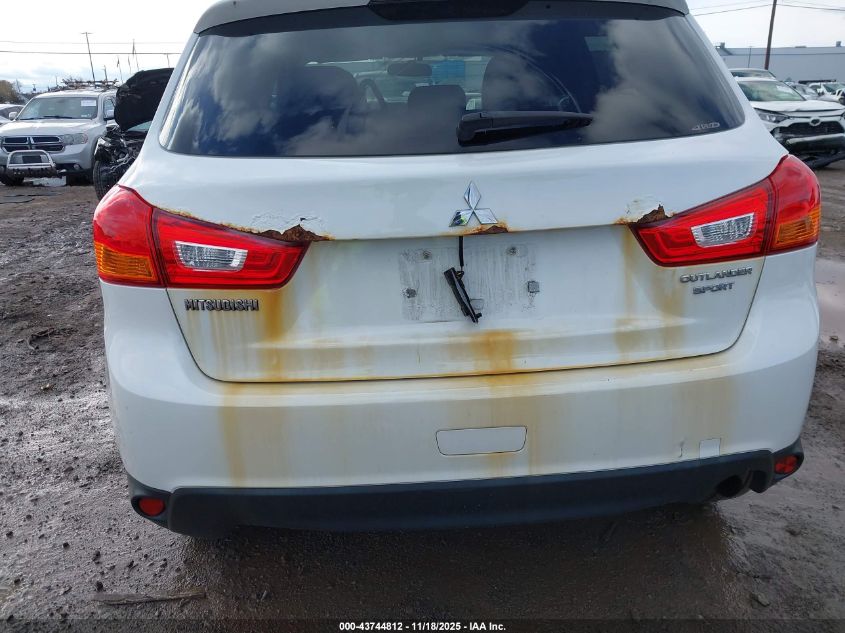 2015 Mitsubishi Outlander Sport Es VIN: 4A4AR3AW2FE035397 Lot: 43744812