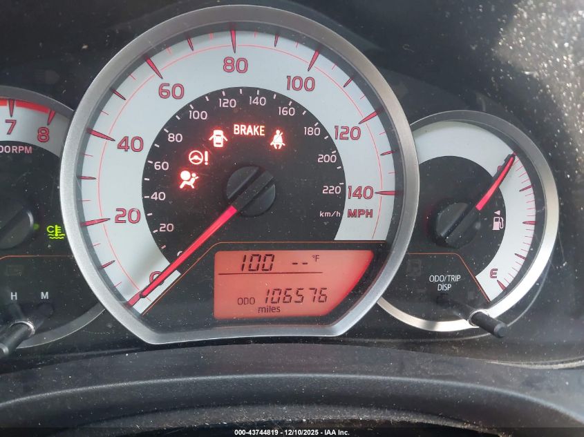 2013 Toyota Yaris Le VIN: JTDKTUD32DD550780 Lot: 43744819