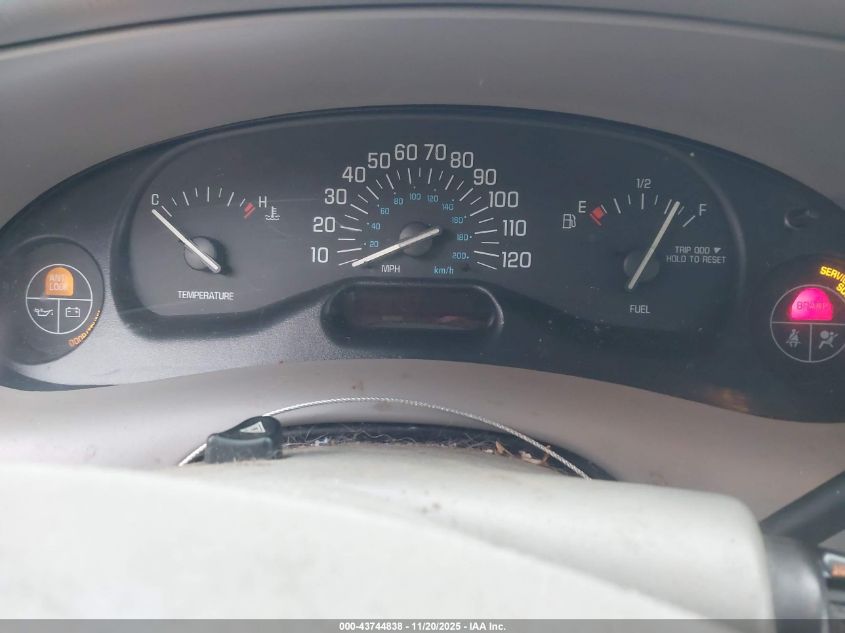 2003 Buick Century Custom VIN: 2G4WS52J231174423 Lot: 43744838