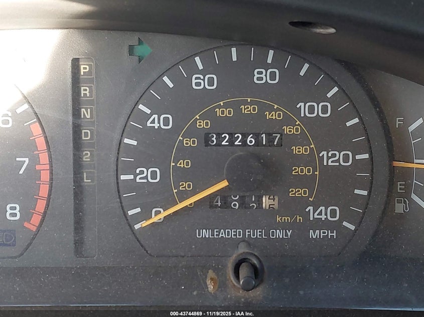 1995 Toyota Camry Le VIN: JT2GK12E5S0124624 Lot: 43744869