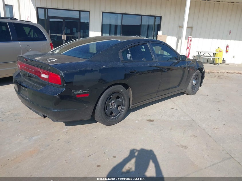 Vin: 2c3cdxat0dh586160, lot: 44240254, dodge charger police 20134
