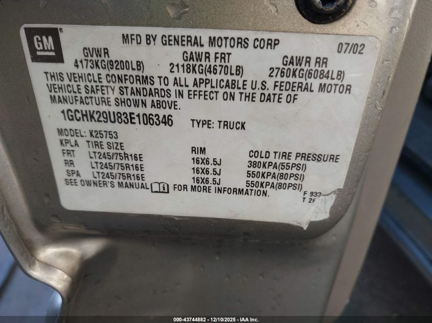 2002 Chevrolet Silverado 1500 Ls VIN: 2GCEC19V021255031 Lot: 43744882