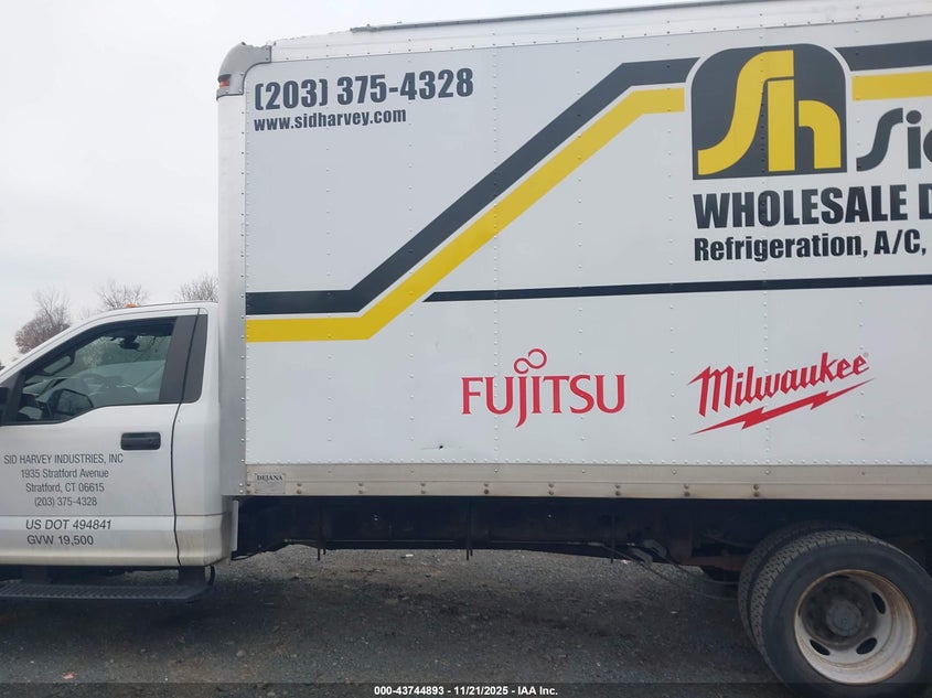 2017 Ford F-550 Chassis Xl VIN: 1FDUF5GY2HDA03006 Lot: 43744893