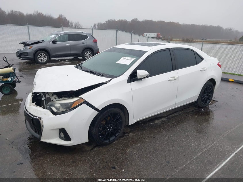 2T1BURHEXGC577605 2016 TOYOTA COROLLA photo no. 2