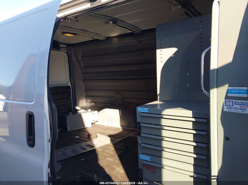 2013 Chevrolet Express 2500 Work Van VIN: 1GCWGFCAXD1157502 Lot: 43744932