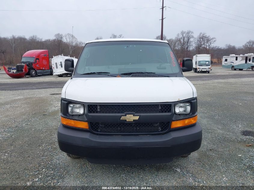 2013 Chevrolet Express 2500 Work Van VIN: 1GCWGFCAXD1157502 Lot: 43744932