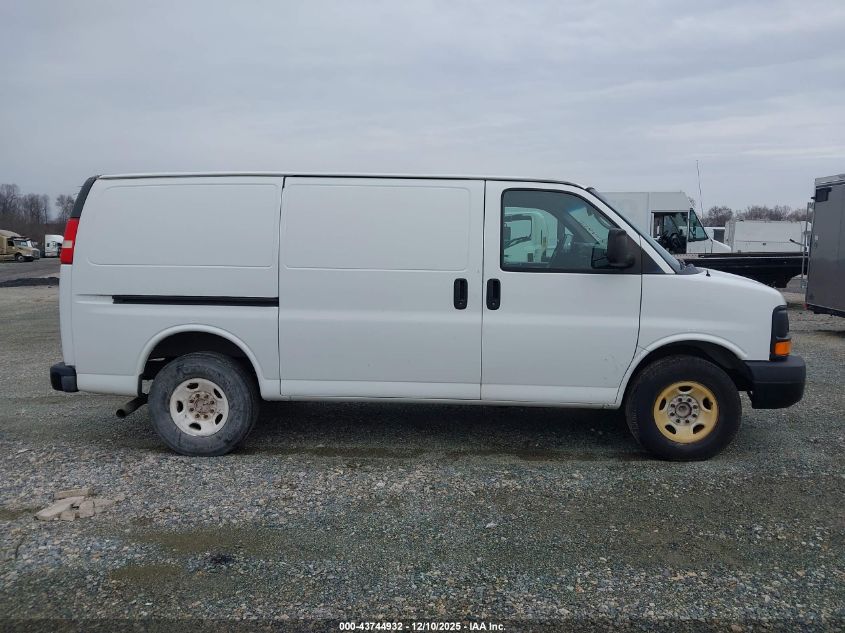 2013 Chevrolet Express 2500 Work Van VIN: 1GCWGFCAXD1157502 Lot: 43744932