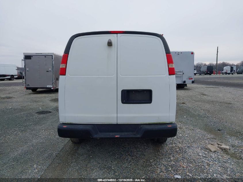 2013 Chevrolet Express 2500 Work Van VIN: 1GCWGFCAXD1157502 Lot: 43744932