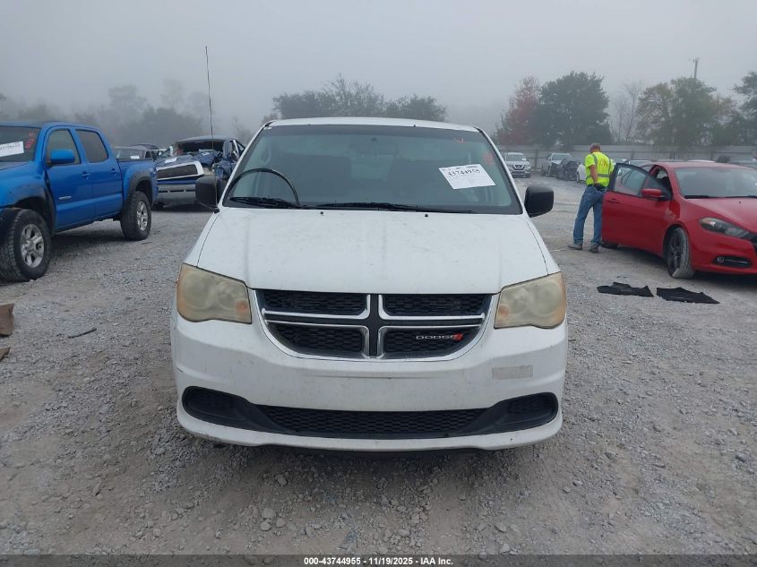 2014 Dodge Grand Caravan Se VIN: 2C4RDGBG8ER127221 Lot: 43744955