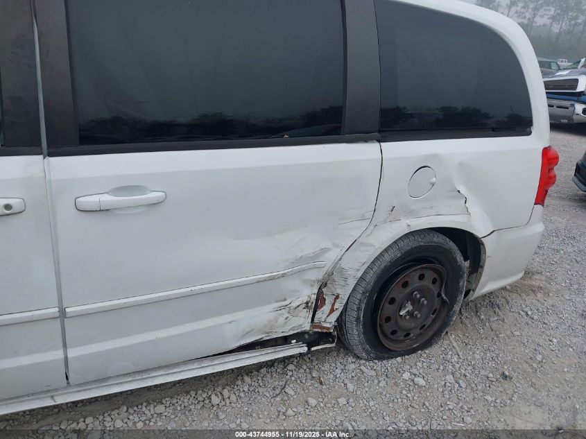 2014 Dodge Grand Caravan Se VIN: 2C4RDGBG8ER127221 Lot: 43744955