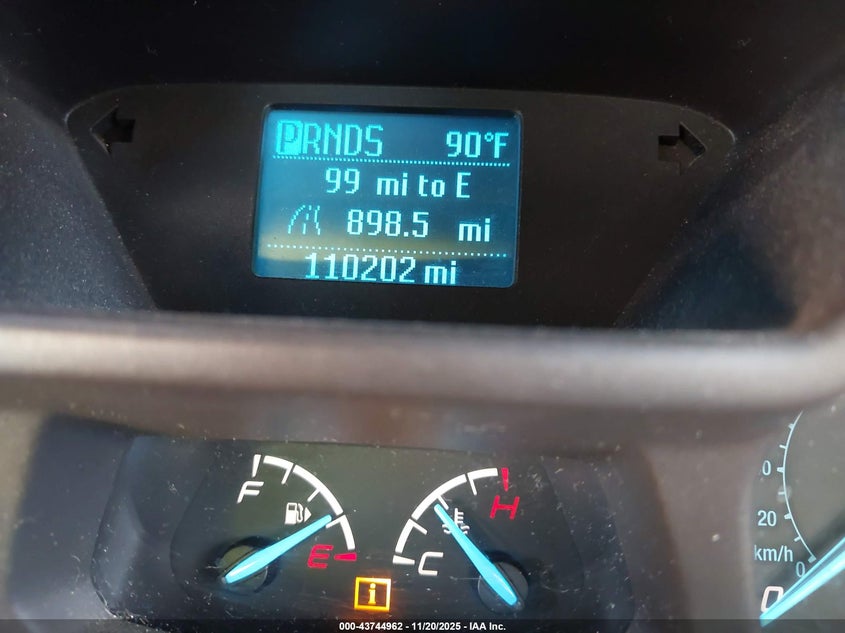 2015 Ford Transit Connect Xl VIN: NM0LE6E7XF1203680 Lot: 43744962