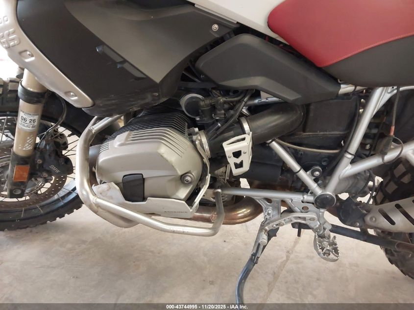 2010 BMW R1200 Gs VIN: WB104600XAZX50491 Lot: 43744995