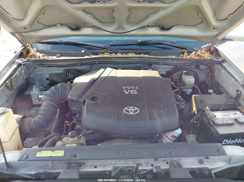 2005 Toyota Tacoma Prerunner V6 VIN: 5TEKU72N55Z019908 Lot: 43745003