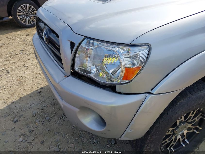 2005 Toyota Tacoma Prerunner V6 VIN: 5TEKU72N55Z019908 Lot: 43745003