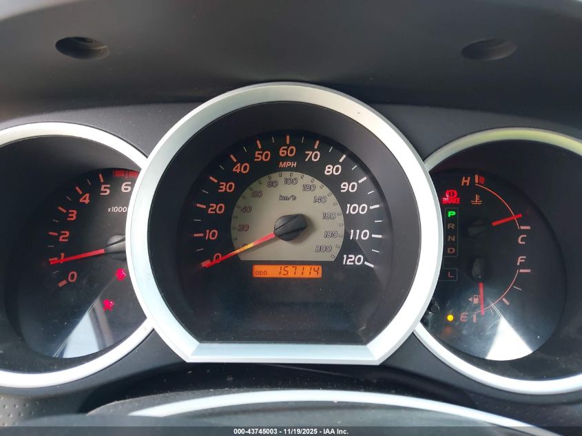 2005 Toyota Tacoma Prerunner V6 VIN: 5TEKU72N55Z019908 Lot: 43745003