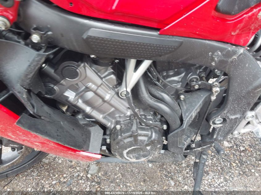 2015 Honda Cbr650 F VIN: MLHRC7403F5100300 Lot: 43745070