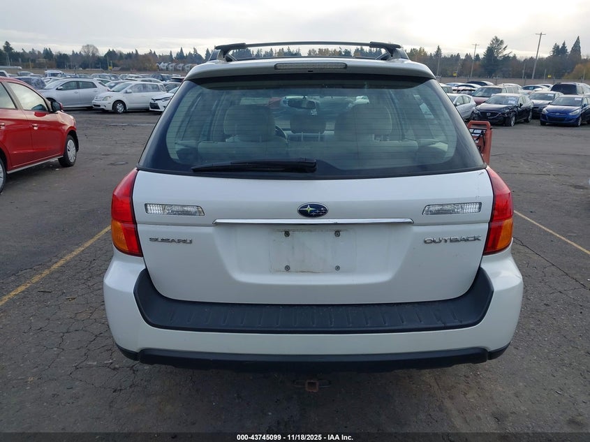 2006 Subaru Outback 2.5I VIN: 4S4BP61C067314839 Lot: 43745099